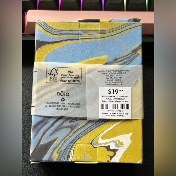 Wax seal set - “J” - Picture 2 of 2